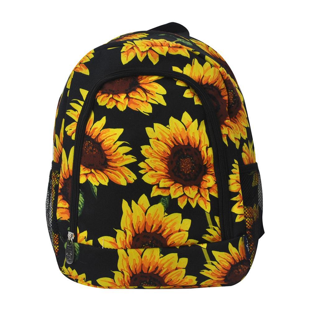 Sunflower Medium Size Canvas Backpack