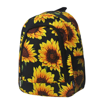 Sunflower Medium Size Canvas Backpack