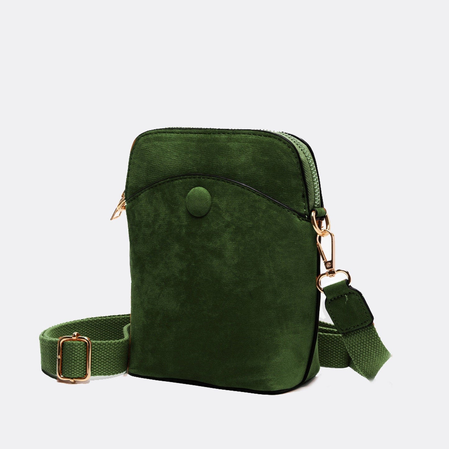 Tasia Mini Vegan Suede Crossbody Bag