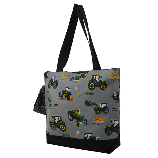 Tractor Trucks Canvas Tote Bag