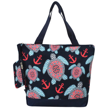 Ocean Sea Turtle Canvas Tote Bag