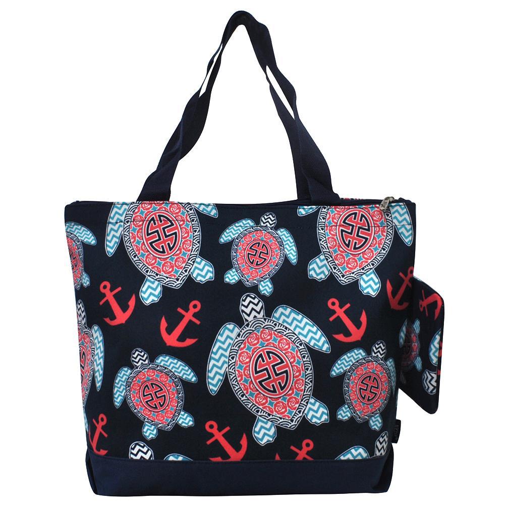 Ocean Sea Turtle Canvas Tote Bag