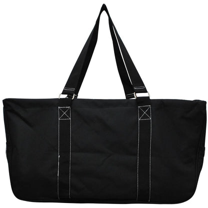 23" Solid Color Black Utility Bag