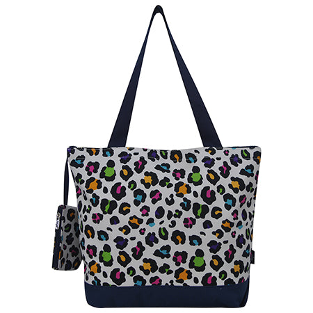 Popping Cheetah Canvas Tote Bag