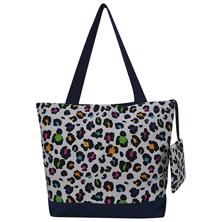 Popping Cheetah Canvas Tote Bag