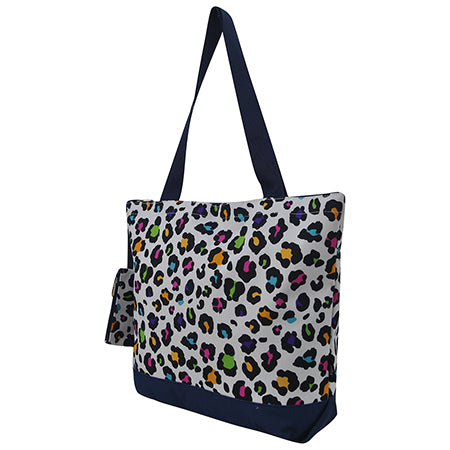 Popping Cheetah Canvas Tote Bag