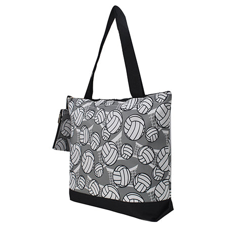 Volleyball Court Canvas Tote Bag