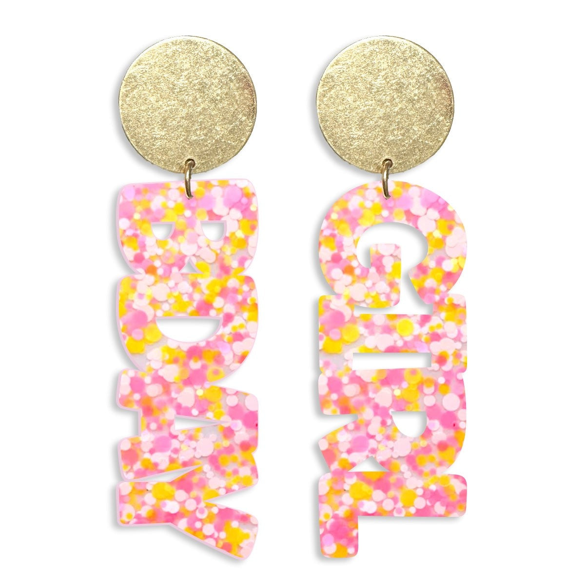 Groovy BDay Girl Earrings