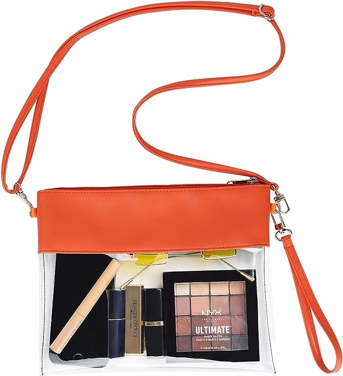 Game Day Clear Crossbody Bag/Clutch