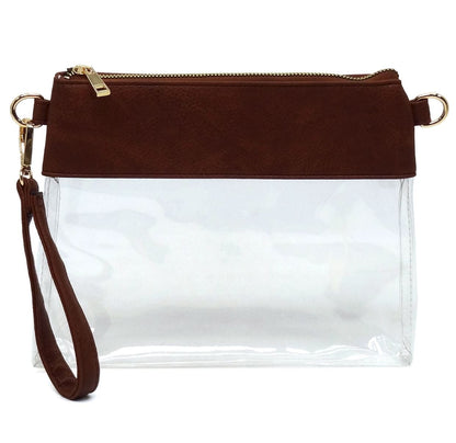 Game Day Clear Crossbody Bag/Clutch