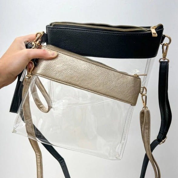 Game Day Clear Crossbody Bag/Clutch