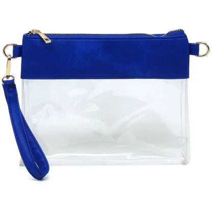 Game Day Clear Crossbody Bag/Clutch