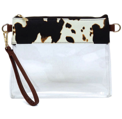 Game Day Clear Crossbody Bag/Clutch