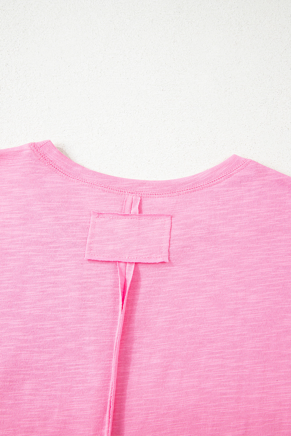 Sachet Pink Loose Fit Half Sleeve T Shirt and High Waist Skirt Set