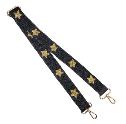 Game Day Beaded Star Guitar Strap