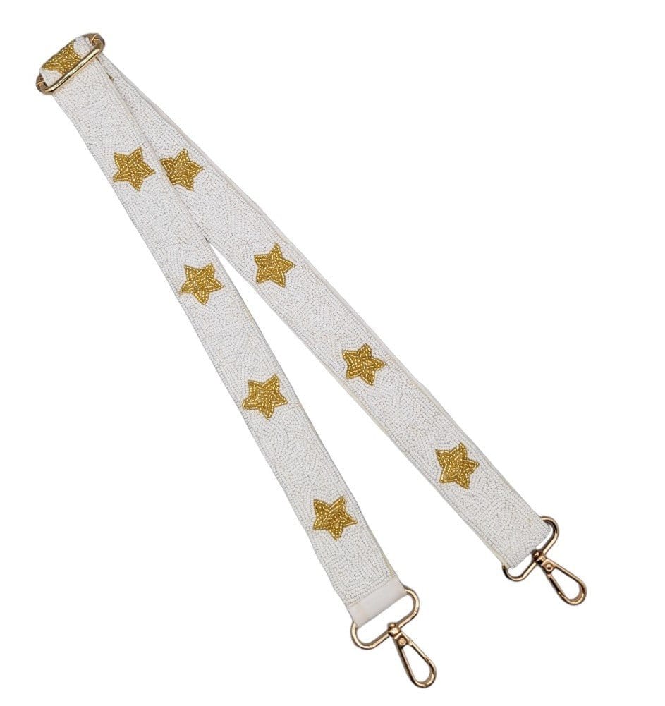 Game Day Beaded Star Guitar Strap