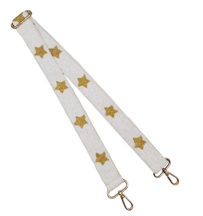 Game Day Beaded Star Guitar Strap