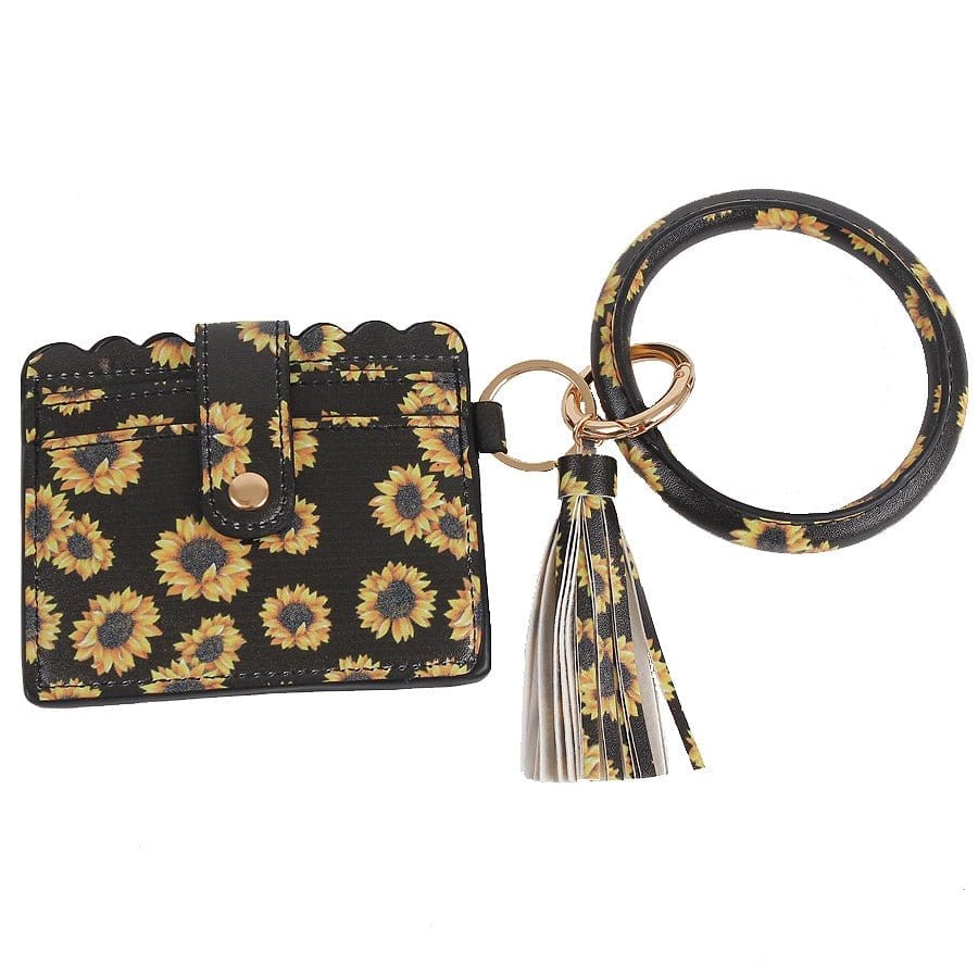 Various Pattern Bangle/Key-Chain/Wallet w/ ID Window