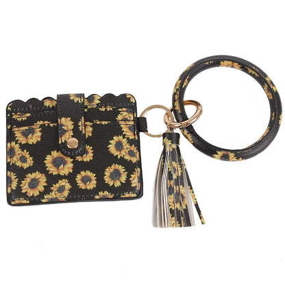 Various Pattern Bangle/Key-Chain/Wallet w/ ID Window