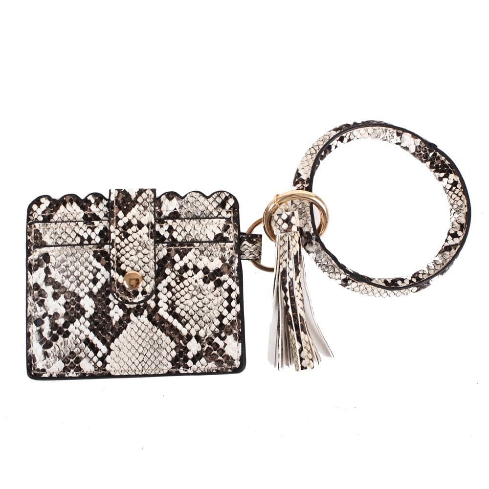 Various Pattern Bangle/Key-Chain/Wallet w/ ID Window