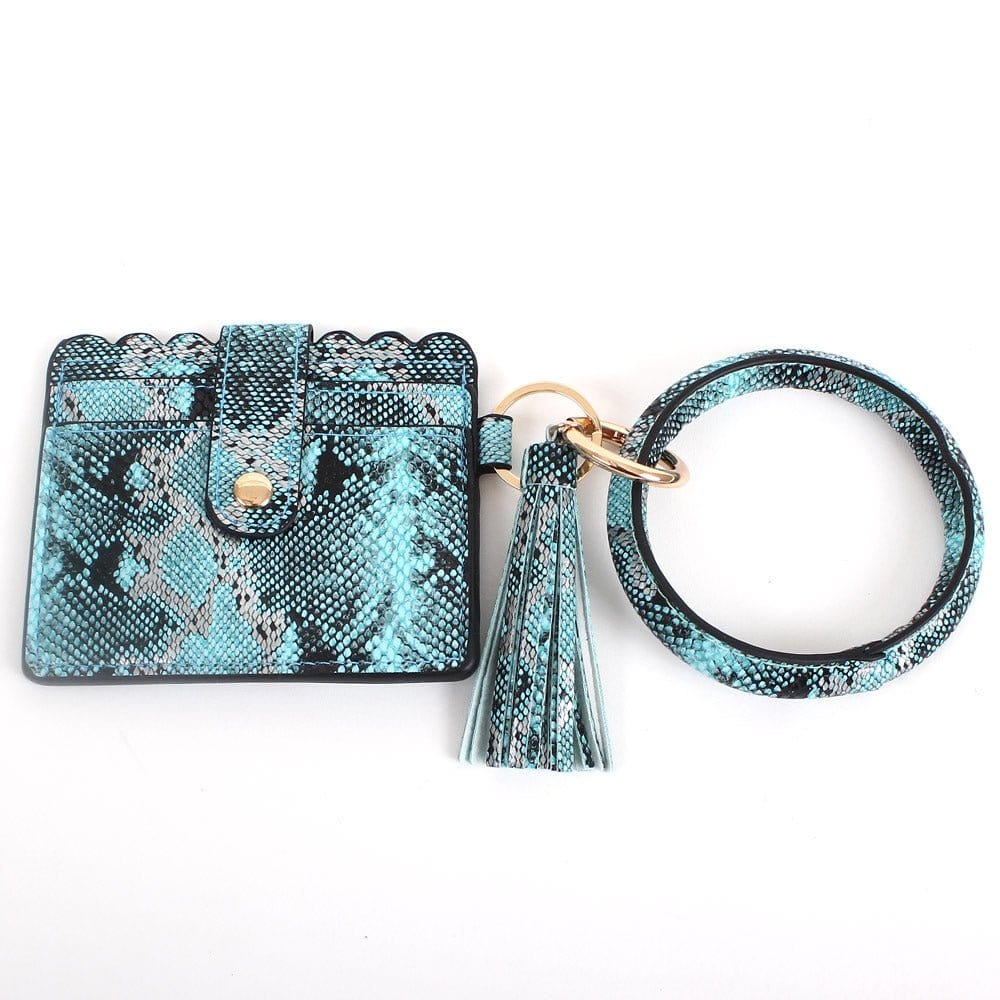 Various Pattern Bangle/Key-Chain/Wallet w/ ID Window