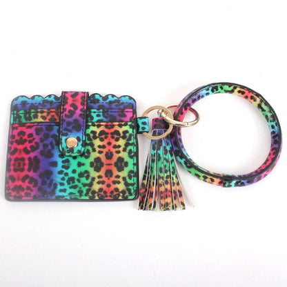 Various Pattern Bangle/Key-Chain/Wallet w/ ID Window