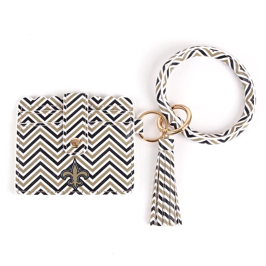 Various Pattern Bangle/Key-Chain/Wallet w/ ID Window