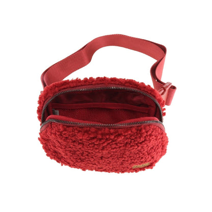 Nina Sherpa Fleece Fanny Pack