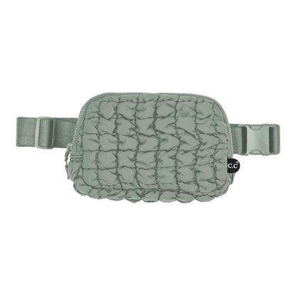 Puffer Quilted Fanny Pack Bag