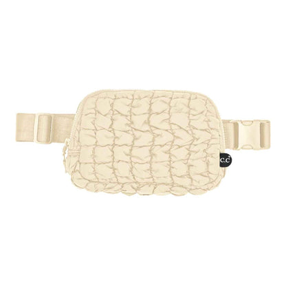 Puffer Quilted Fanny Pack Bag