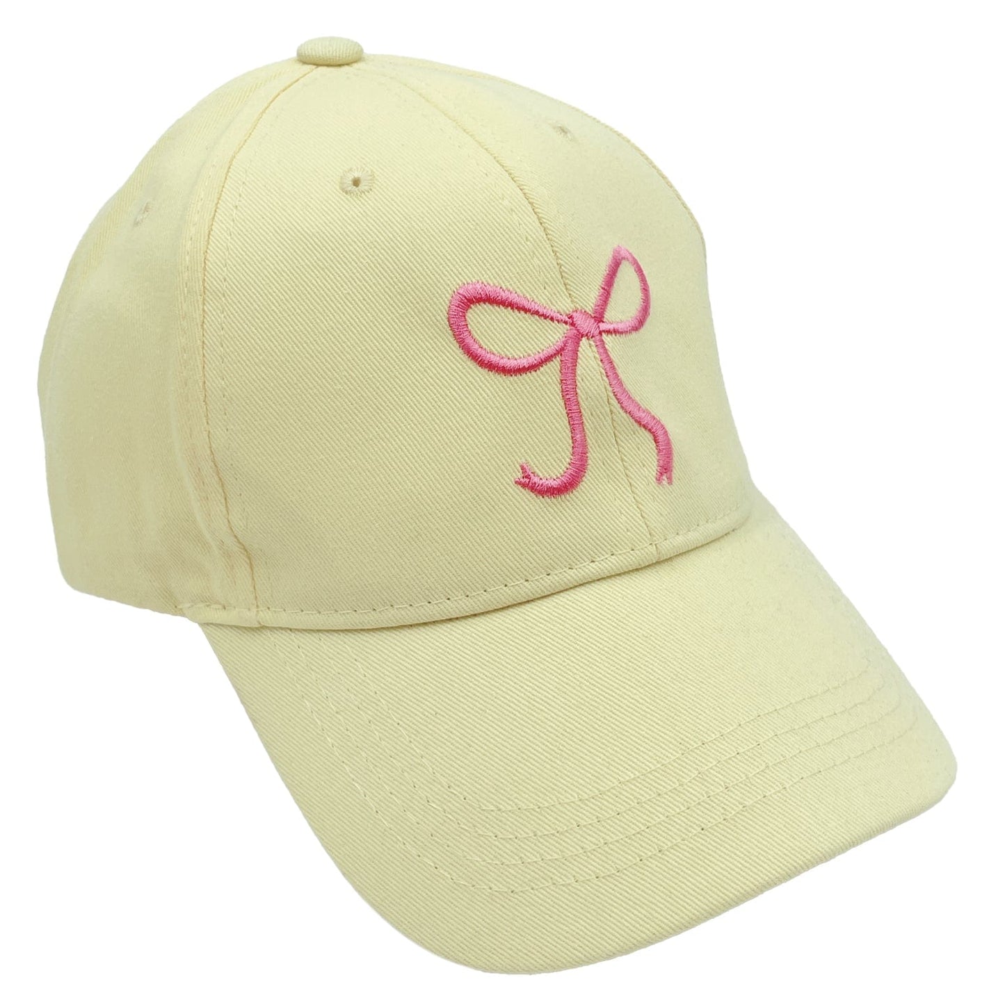 Embroidered Ribbon Design Baseball Cap