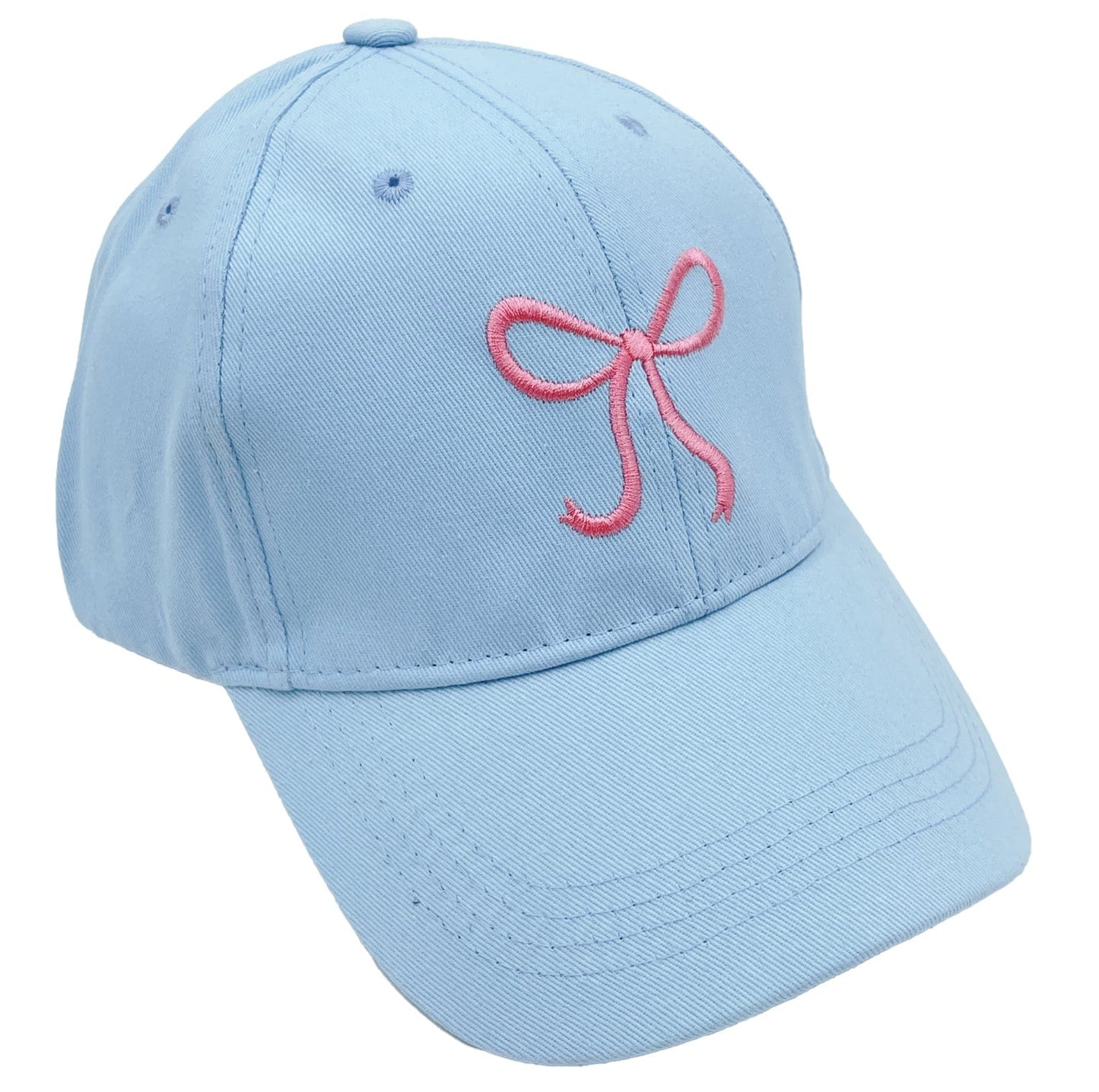 Embroidered Ribbon Design Baseball Cap