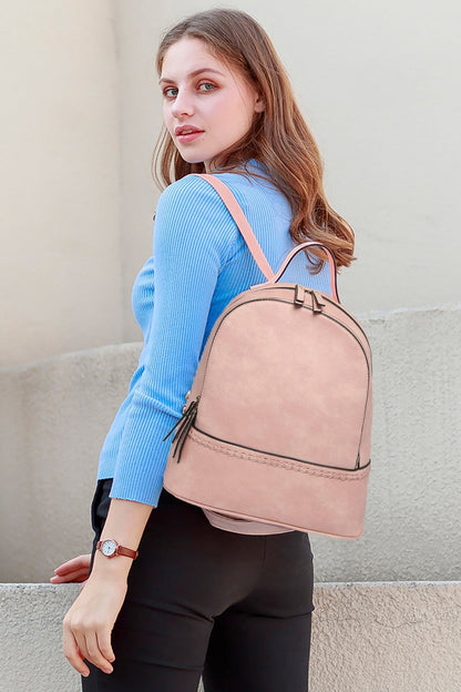 Two Compartment Dome Fashion Backpack