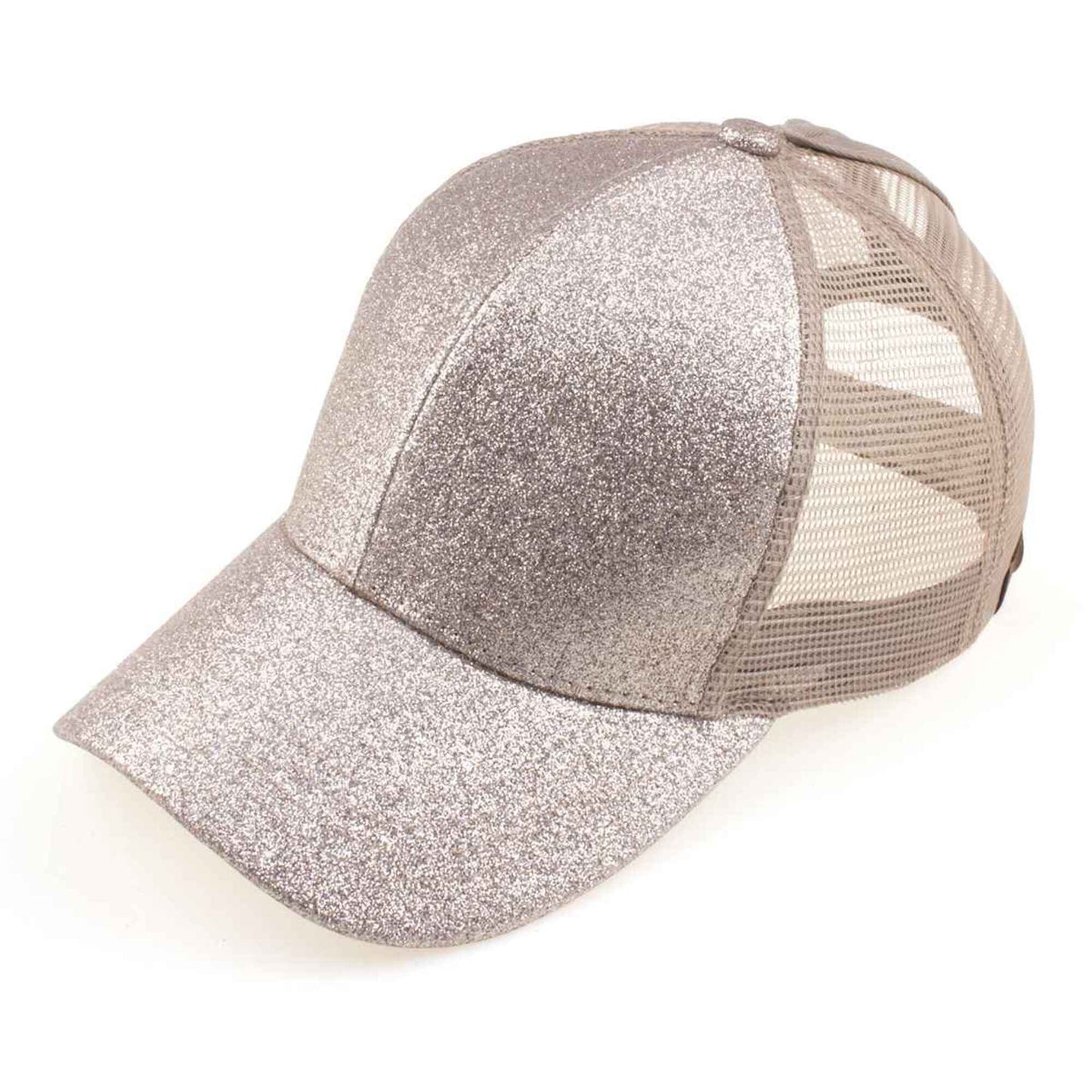 Glitter High Pony Baseball Cap