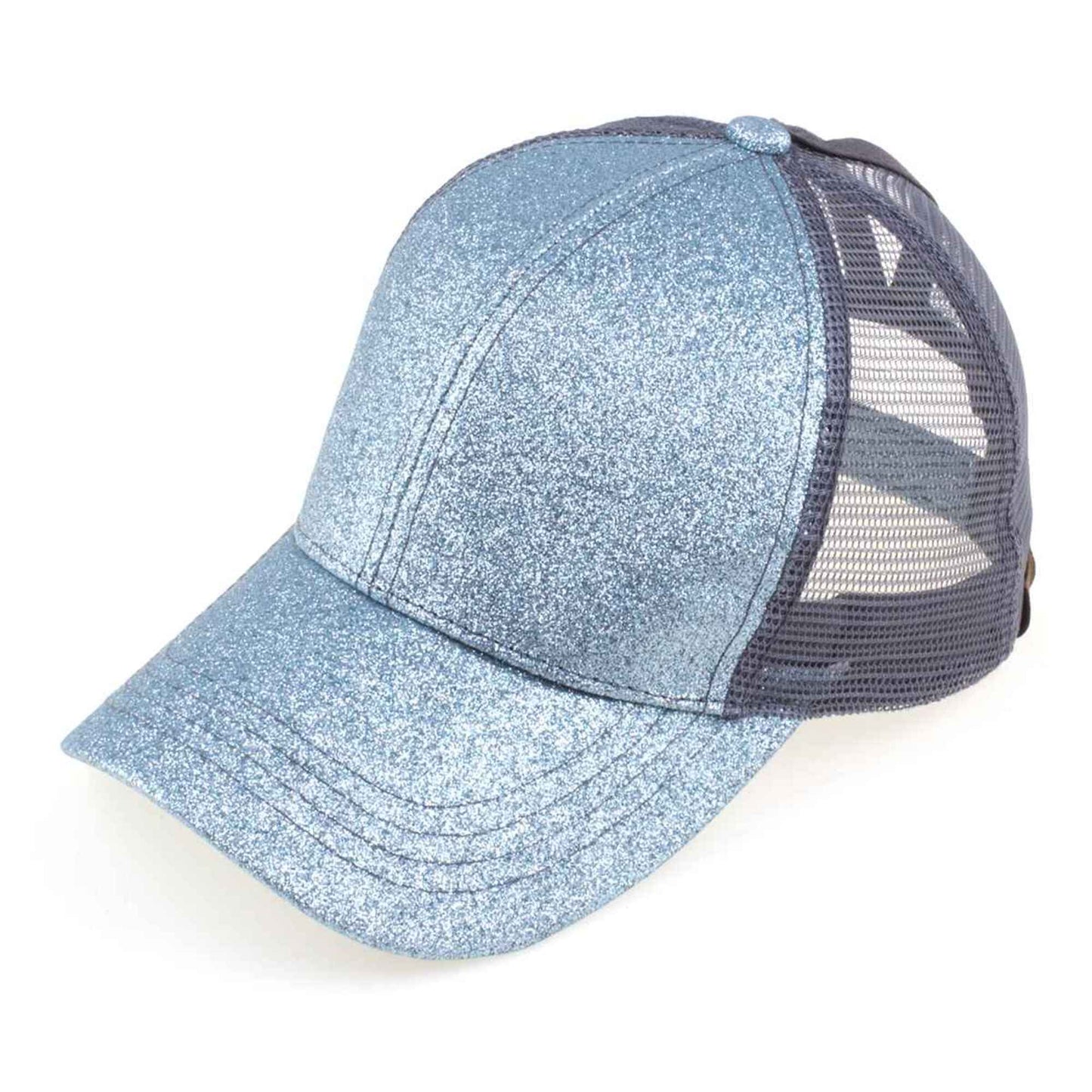 Glitter High Pony Baseball Cap