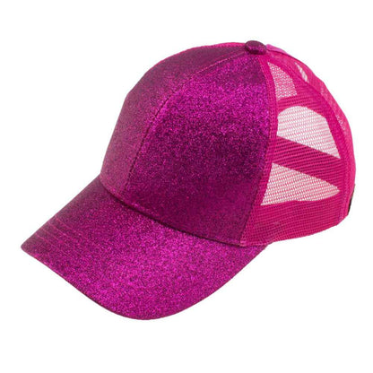 Glitter High Pony Baseball Cap