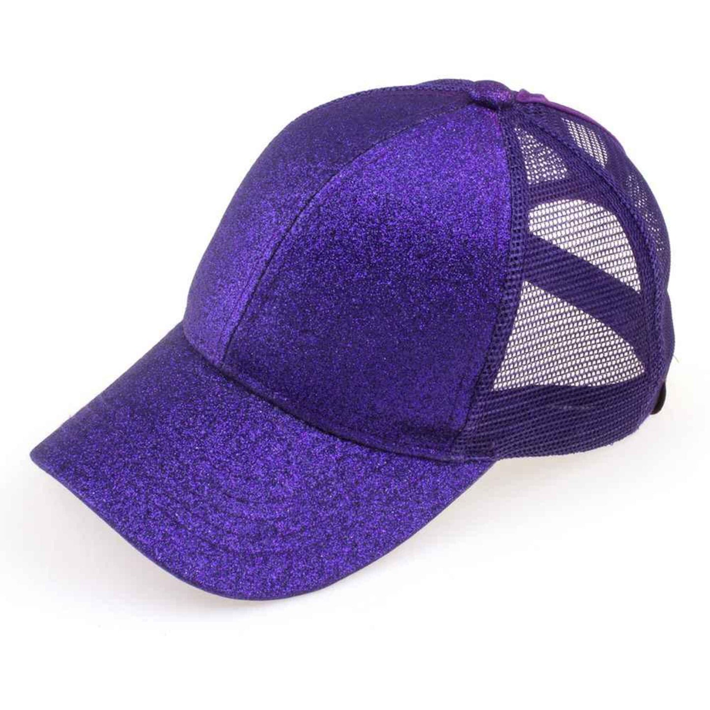 Glitter High Pony Baseball Cap