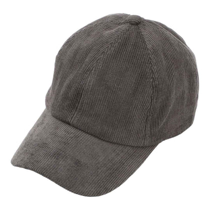 Amanda Corduroy Criss Cross Pony Cap