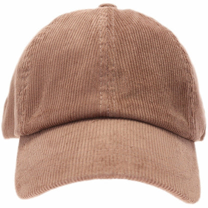 Amanda Corduroy Criss Cross Pony Cap