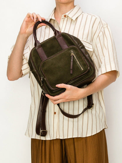 Sharon Suede Backpack