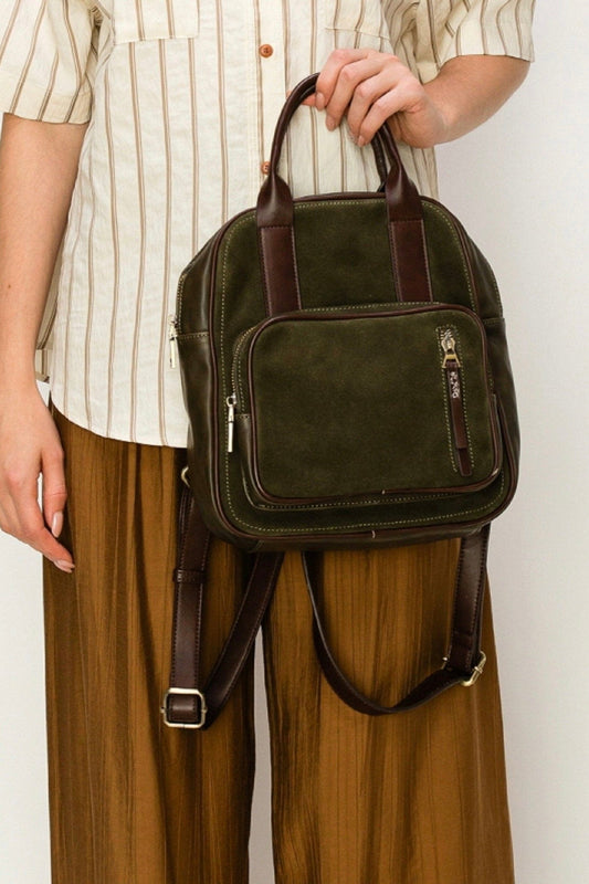 Sharon Suede Backpack