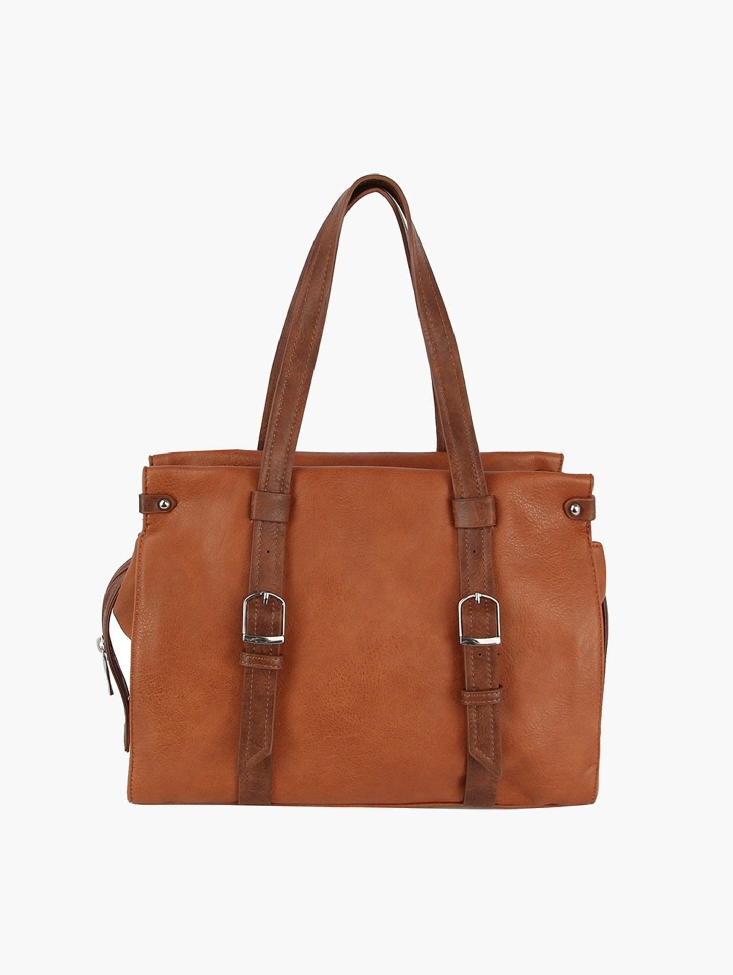 Lori Two Tone Satchel Tote