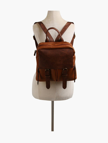 Alice Leather Satchel Backpack