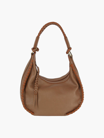 Delia Whipstitch Hobo Shoulder Bag