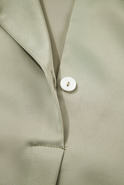 Laurel Green Buttoned Collar Shift T-shirt Mini Dress