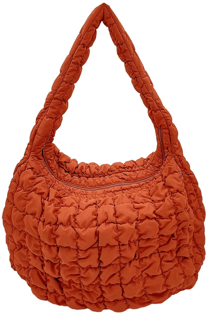 18" Extra Large Quilted Puffer Tote Bag