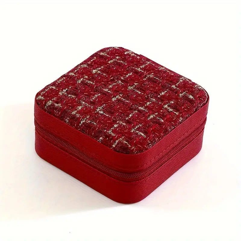 Tweed Jewelry Box