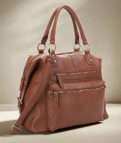 Dana Leather Tote Bag/Satchel