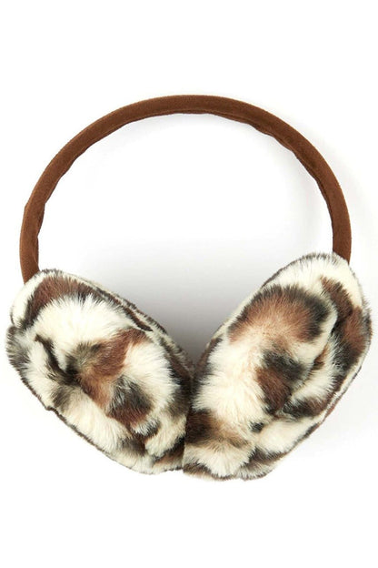 Leopard Print Earmuffs