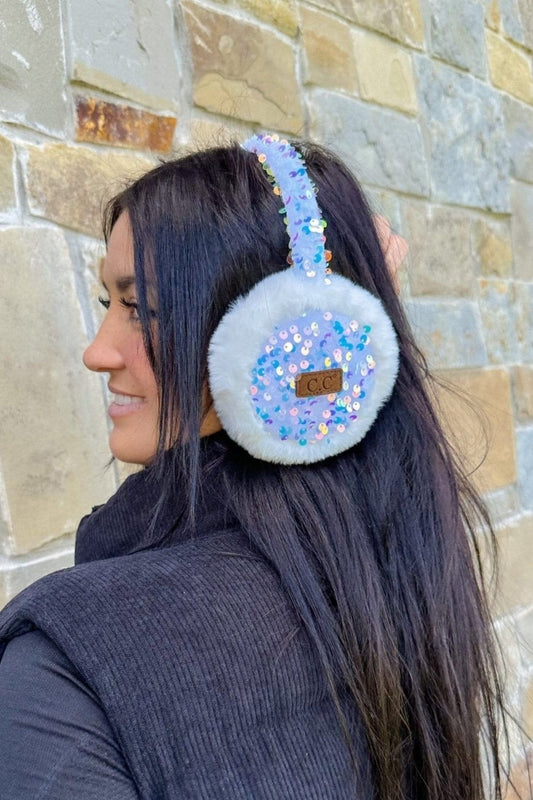 Sequin Earmuffs